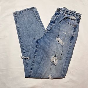 Garage straight leg jeans